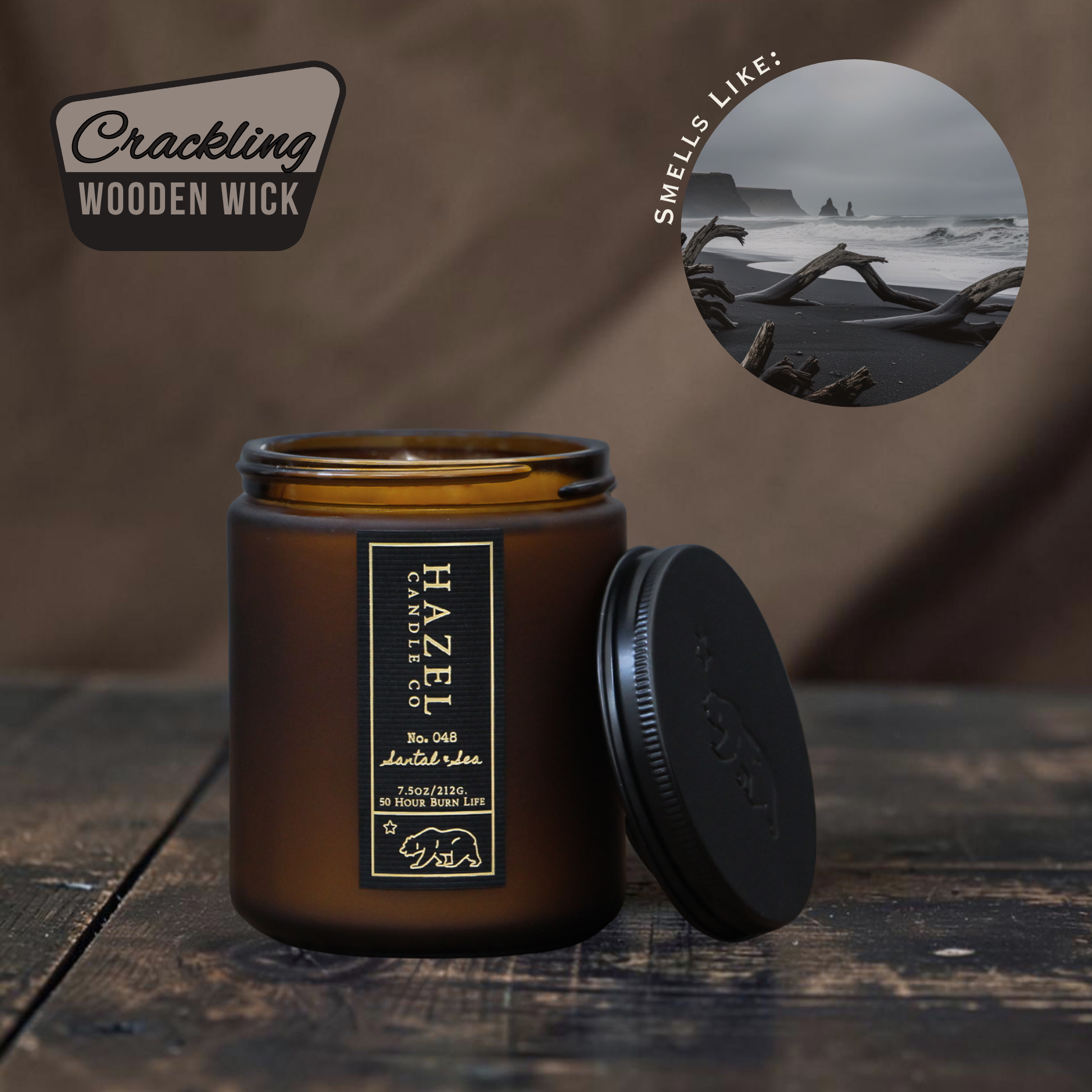 SANTAL & SEA Candle – Hazel Candle Co. SANTAL & SEA Candle – Hazel Candle Co.