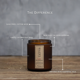 Flannel Season Candle [green apple + toasted pecan]