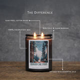 BENEATH THE STARS Candle