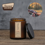 Flannel Season Candle [green apple + toasted pecan]
