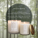 White Birch Candle [balsam + eucalyptus]