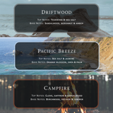 Beach Bundle [Driftwood, Pacific Breeze, Campfire]