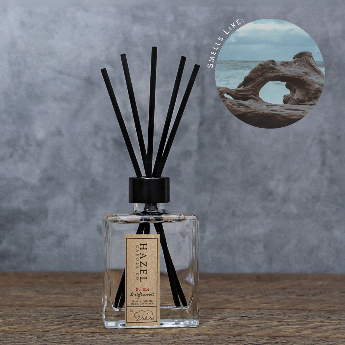 Driftwood Reed Diffuser – Hazel Candle Co.